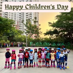 Celebrating Children's Day with the whole crew. Our club is like a beautiful garden, with every child bringing their own unique energy.
