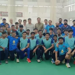 A group photograph with the promising U-23 and U-19 Mumbai squads and my coaching staff. These sessions are about building a unified team ready to take on any challenge.