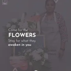 Come for the flowers, but stay for what they awaken in you. My workshops are a journey of self-discovery through the beauty of nature.