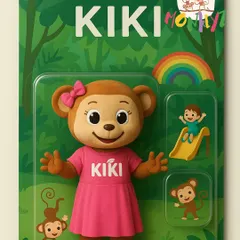 Meet Kiki, one of our star mascots! She's a favorite among the kids, known for her friendly smile and fun-loving personality. You can often find her dancing and playing right alongside the children.