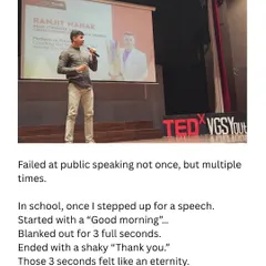 Speaking on the TEDx stage was a milestone. It was a chance to share my core ideas on performance and coaching with a wider audience. I believe in challenging conventional thinking to find better ways to develop robust athletes.