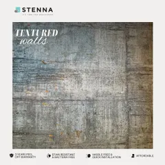 Elevate your space with a texture that speaks volumes. This wallpaper features a rustic, distressed finish, perfect for adding character and an artistic touch to your walls.