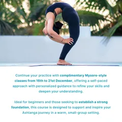 This course is ideal for beginners looking to establish a strong foundation. You will learn key postures and principles in a warm, small-group setting.