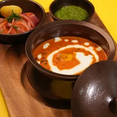 A close up of my signature Dal Makhni, showing its rich, creamy texture. It is slow cooked for hours to develop a deep, smoky flavour that is truly unforgettable.