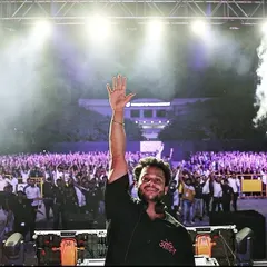 Gratitude. Waving to a sea of thousands of fans at a college festival in Kolhapur. Connecting with the crowd on this scale is a blessing and the reason I do what I do.