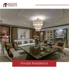 This private residence features a comprehensive automation system I designed, including lighting controls, motorized shades, an integrated security system, and total home control of all audio-visual devices. Everything is managed through wired keypads, a smartphone, or an iPad.