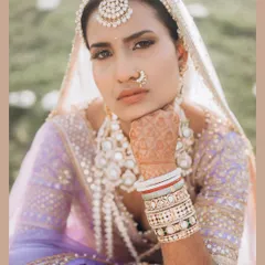 A powerful and confident bridal portrait. I aim to capture the bride's personality, whether it's soft and romantic or bold and striking.