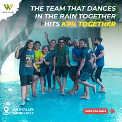 I believe the team that dances in the rain together, hits KPIs together. It's all about creating those fun, shared memories that strengthen bonds long after the outing is over.