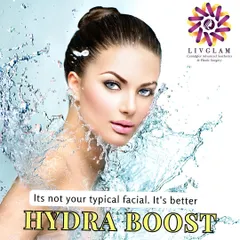 Introducing our Hydra Boost, a comprehensive 5-in-1 skin program for exceptionally clean, smooth, and hydrated skin. This signature treatment combines multiple technologies for superior anti-aging and infusion benefits.