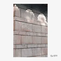 A detail of stonework from a 1974 project, featuring decorative scalloped motifs. This demonstrates how I integrate elements of traditional Indian craft and ornamentation into the material fabric of a building.