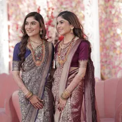 A mirror reflection of beauty and style. I had the pleasure of doing makeup and hair for these stunning twin sisters for their reception.