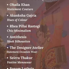 A detailed list of my favorite designers in the Bandra and Mahim areas of Mumbai, from statement couture to festive menswear.