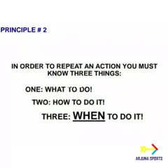 Our second principle focuses on execution. To be consistent, you must know what to do, how to do it, and, most importantly, when to do it. This is the core of our technical coaching.