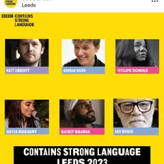 I was thrilled to perform at the BBC Contains Strong Language festival in Leeds. It was an honor to be part of this incredible lineup and share my work on an international stage.