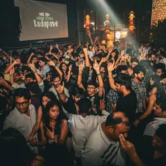 The view from my console of a packed dance floor with hands in the air. This is the social proof that the energy is right and the music is hitting the spot.