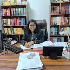 My desk is my workspace, my 'karmabhumi'. This is where I dive deep into case files, strategize, and prepare to build the strongest possible argument for you.