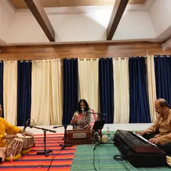 Performing with my brilliant co-artists, Krishna Udupa and S Madhusudan, for a 70th birthday celebration. Depending on your event, I can perform with a small ensemble to create a full and festive sound.