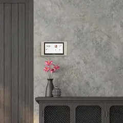 This is an indoor monitor from Bas-IP, part of our visitor management system. It allows you to see and speak with visitors, and you can even issue temporary QR codes for guest access, all managed through your mobile phone for ultimate convenience.