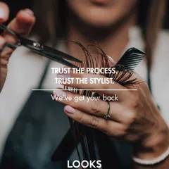 Trust the process, and trust your stylist. We have the training and experience to know what will work for your hair. We've always got your back when it comes to achieving a look you'll love.