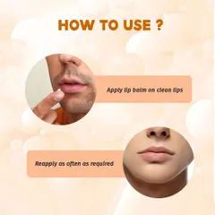 Using my lip balm is simple. Just apply a small amount to clean lips as the first step in your routine, and then reapply as often as needed throughout the day to maintain hydration and protection. It's a unisex product perfect for everyone.
