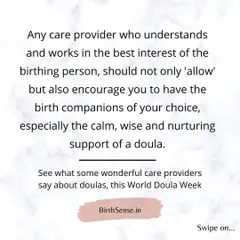 I believe in building bridges with medical professionals. Here, respected OBGYNs, midwives, and doctors from across India share their firsthand experiences of how doula support transforms the birthing room for everyone.