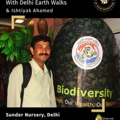 Meet our walk leader Ishtiyak Ahamad, a biodiversity expert with over 13 years of experience. Having led over 5,000 nature sessions, his walks are packed with knowledge and passion for the wild.