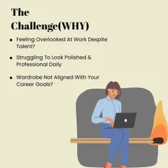 The Challenge: Are you feeling overlooked at work despite your talent? Is your wardrobe not aligned with your career goals? This program is the solution.