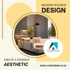 Our expertise lies in modern interior design. We focus on creating a cohesive aesthetic with clean lines, a sophisticated color palette, and high-quality materials.