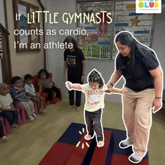 With gentle guidance from our coaches, every child learns to test their limits and build confidence. Here, we're working on balance, an essential motor skill that helps in all areas of development.