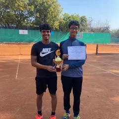Riddhiman Ojha celebrates winning the CS7 Under-16 Singles title. My coaching focuses on developing the skills needed to succeed in competitive AITA tournaments.