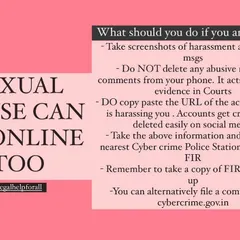 Online sexual abuse is a serious crime. This guide explains the immediate steps a victim should take, which is also crucial information for building a defense case.