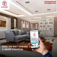 I help you pave the way toward a smart solution for your entire home. The app provides a clean, visual interface to manage your living space, from lighting to automated blinds, all from a single screen.