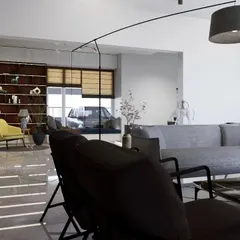 Guest drawing rooms are often where stories are shared. We designed this space to be a canvas for the family's spirit, with plenty of room for photos and trophies. It’s a bridge between tradition and modernity, blending warmth and hospitality while maintaining the privacy of the main family areas.