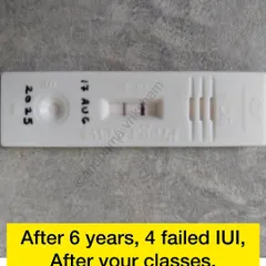 Whether you are trying naturally or with medical help like IVF, my goal is to support your body. This student felt confident enough to go for IVF after my classes and found success on her very first attempt after 6 years and 4 failed IUIs.