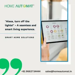 We integrate our systems with popular voice assistants like Alexa for a truly hands free experience. Simple commands like "Alexa, turn off the lights" provide a seamless and smart way to manage your home.