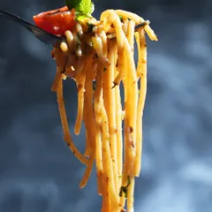 Every forkful of my Aglio Olio is a moment of comfort. The steam rising from the hot pasta promises a delicious and heartwarming experience.