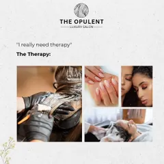 When you say you need therapy, I know what you mean. A pampering session with a hair wash, color, and styling is the best kind of therapy.