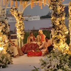 A magical wedding ceremony at The Oberoi Udaivilas. We have extensive experience choreographing for grand destination weddings at India's most luxurious venues.