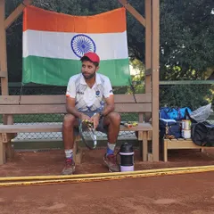 Taking a moment to reflect during the World Masters Championship in Portugal. Representing India is an honor that fuels our passion for the sport and our commitment to coaching the next generation.