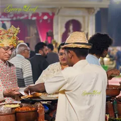 Our chefs bring their expertise and a bit of flair to every event. This live counter, featuring traditional clay pots, creates an authentic village-style atmosphere while serving up delicious, freshly prepared food.