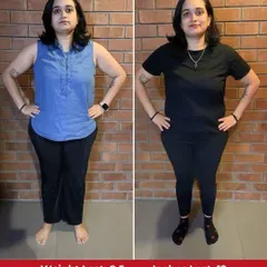 Sparsha's transformation, losing 8.5 kgs and 12 inches, shows what's possible even with a busy schedule. She went from struggling with consistency to loving her workouts so much she extended for three more months, proving our program builds habits that stick.