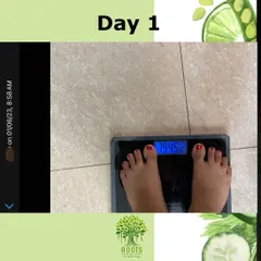 Day 1 of the PCOD weight loss plan. The starting weight was 79.45 kgs. The journey begins with a commitment to a personalized diet and lifestyle adjustments.