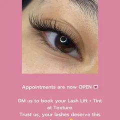 This is the lash lift and tint glow-up. Imagine waking up with perfectly curled, darker lashes every single day for up to 8 weeks, no mascara needed. This is the result.
