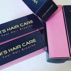 The packaging for my hair care products. I wanted it to be simple and reflect the care that goes into what's inside the box.