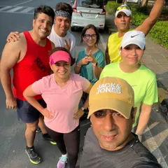 A selfie with the crew after conquering our Sunday miles. The camaraderie and shared sense of accomplishment make every run memorable.