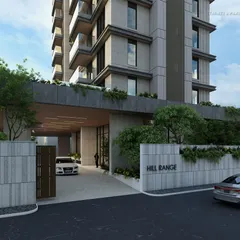The architecture of this residential tower in Bandra West embraces luxury with every line. Clad in a Reckli exterior with stone texture paint, the building boasts a minimalist elegance with its clean horizontal and vertical lines, crowned with a distinctive touch of grandeur.