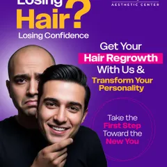 Losing hair can mean losing confidence. Our hair regrowth treatments are designed to help you transform your personality and take the first step toward a new, more confident you.