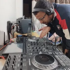 A look at my Denon DJ setup for a home studio session or a private event. I'm proficient with various professional-grade equipment.
