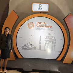 Attending a conference by the American Academy of Dermatology in Delhi. These events are crucial for learning about new, science-backed solutions for complex hair loss issues.