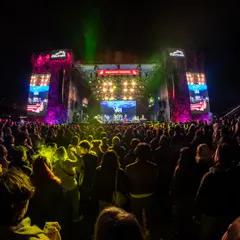 Looking out at the sea of faces at Jazz Al Parque 2024. Performing on such a grand stage for such an enthusiastic audience is a humbling and exhilarating experience that fuels my passion for live music.